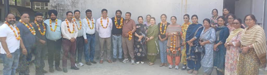 Health Department Clerical Union Election Dharmendra becomes District President unanimously